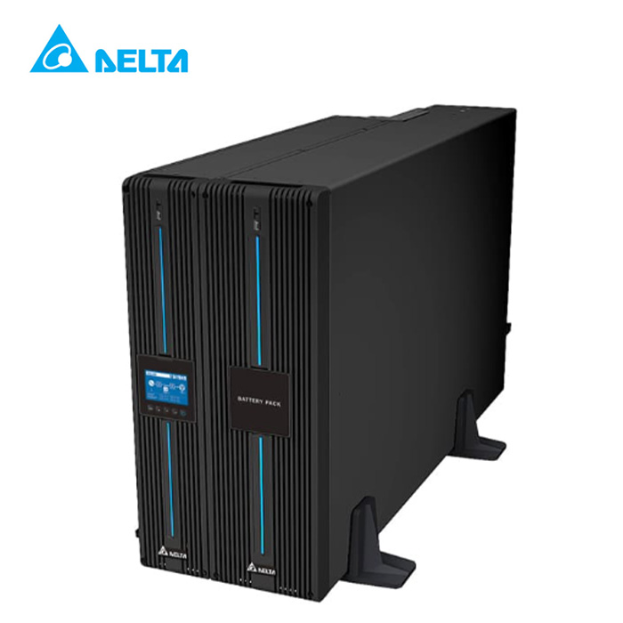 เครื่องสำรองไฟ DELTA  RT-SERIES 10KVA/10 KW(3U) LCD RACKMOUNT- 2Y WARRANTY
